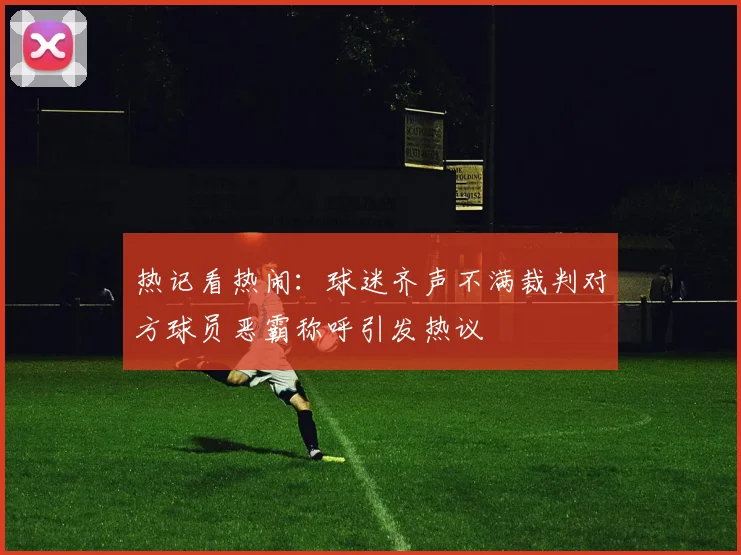 热记看热闹：球迷齐声不满裁判对方球员恶霸称呼引发热议
